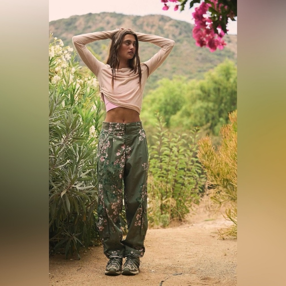 FP Movement by Free People Floral Track Pants